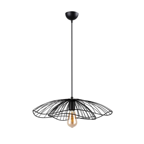 Čierne závesné svietidlo Squid Lighting Root, výška 111 cm-image-2