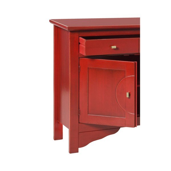 Červený príborník Crido Consulting Credenza-image-2
