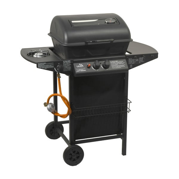 Pojazdný plynový gril Cattara Party Window 2+1-image-2