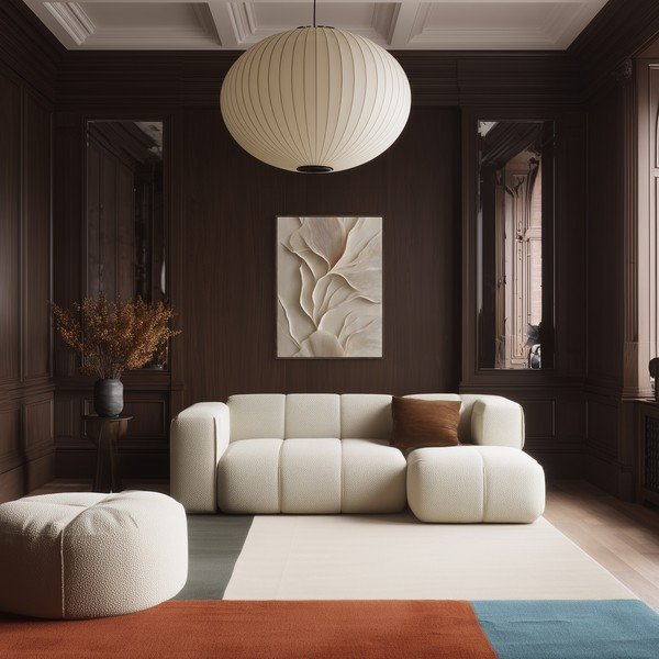 Tlačený obraz s rámom 60x80 cm Gentle Curves – Styler-image-4