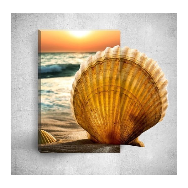 Nástenný 3D obraz Mosticx Seashell, 40 × 60 cm