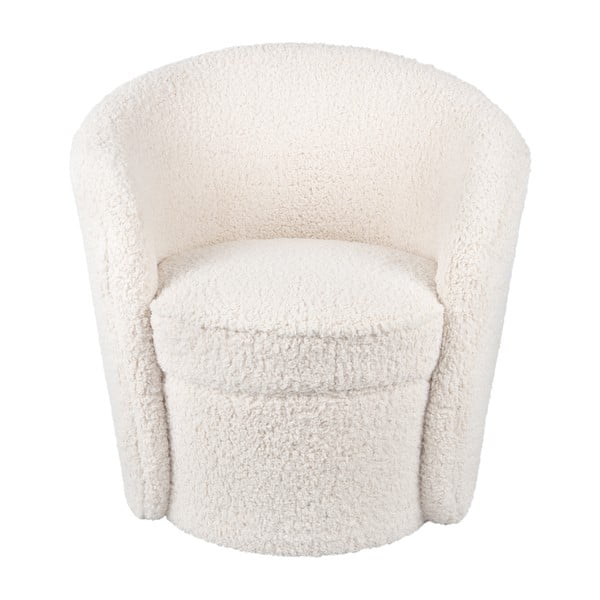 Biele kreslo Leitmotiv Cuddly-image-3