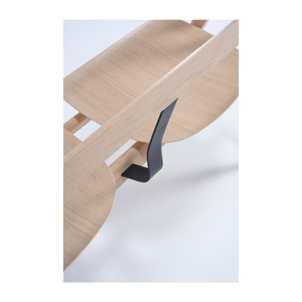 Prírodná lavica z dubového dreva Gazzda Ava-image-3