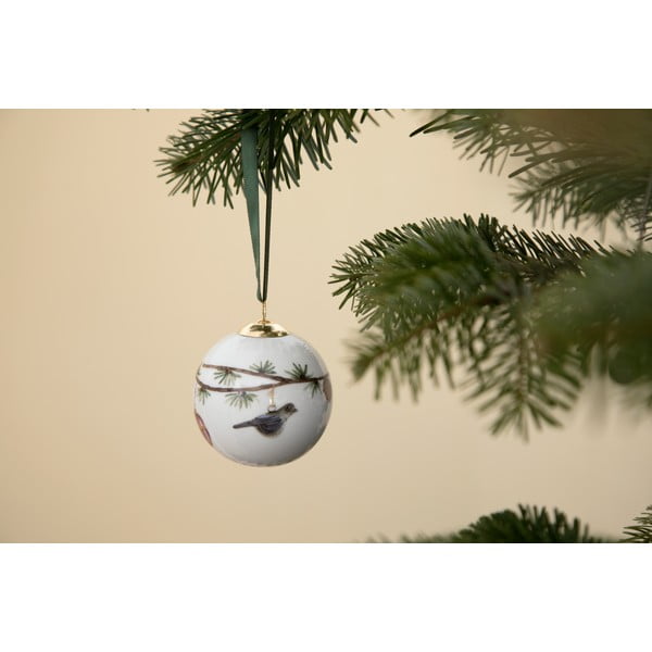 Porcelánová závesná vianočná ozdoba Kähler Design Hammershøi-image-1