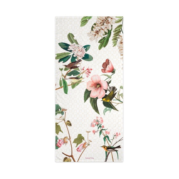 Biela osuška 70x150 cm Blooming – Happy Friday
