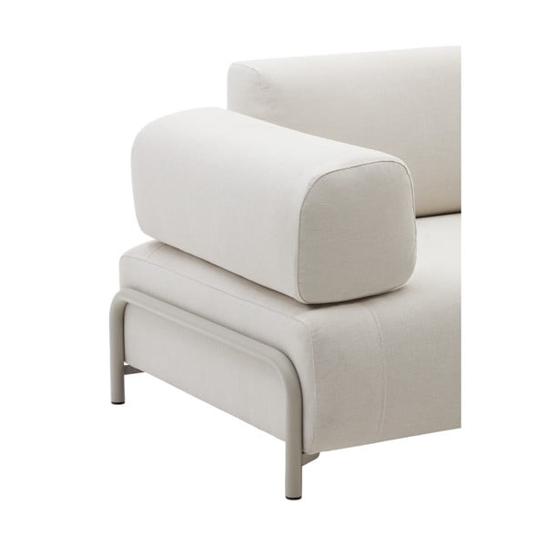 Béžová ženilková podrúčka k modulárnej pohovke Compo – Kave Home