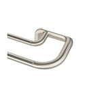 Oceľová roztiahnuteľná dvojitá garniža 76 - 213 cm Twilight – Umbra