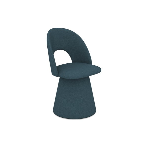 Čalúnené jedálenské kreslo v petrolejovej farbe Kalo – Makamii