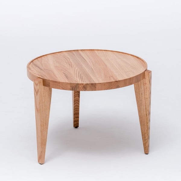 Dubový kávový stolík Bontri, 60x44 cm
