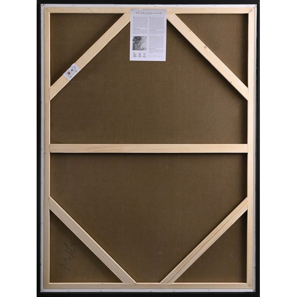 Ručne maľovaný obraz 90x120 cm Moon Rock – Malerifabrikken-image-2