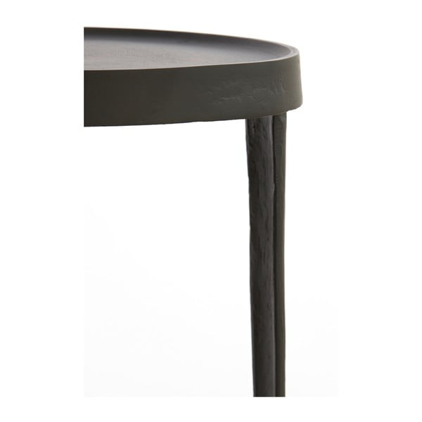 Kovové okrúhle odkladacie stolíky v súprave 2 ks ø 35 cm Tobias – Light & Living-image-4