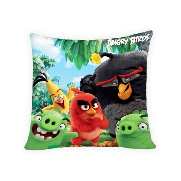 Vankúš Angry Birds Movie, 40 x 40 cm