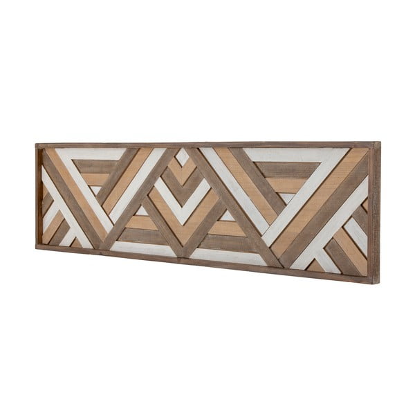 Drevená nástenná dekorácia 122x33 cm Lunna - Bloomingville-image-3