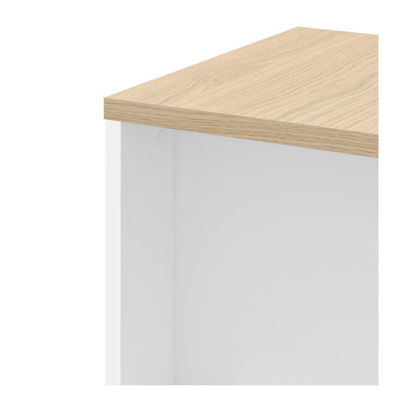 Odkladací stolík v dekore duba 40x40 cm Ella - TemaHome-image-1