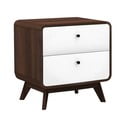 Biely nočný stolík Cassie - Støraa