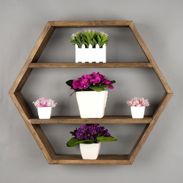 Drevená polica Honeybee-image-1