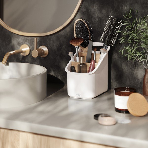 Stojan na kuchynské náčinie z recyklovaného plastu Bellwood – Umbra-image-1