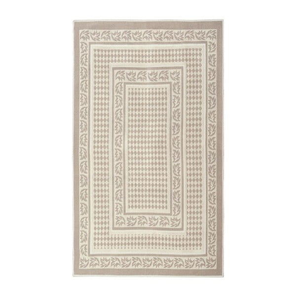 Krémový bavlnený koberec Floorist Regi, 100 x 200 cm