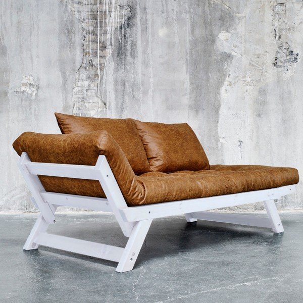Pohovka Karup Vintage Bepop Cool Gray/Cognac-image-4