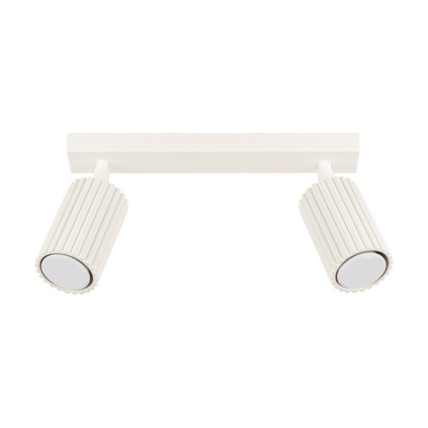 Krémovobiele bodové svietidlo 6,5x30 cm Gleam – Sollux