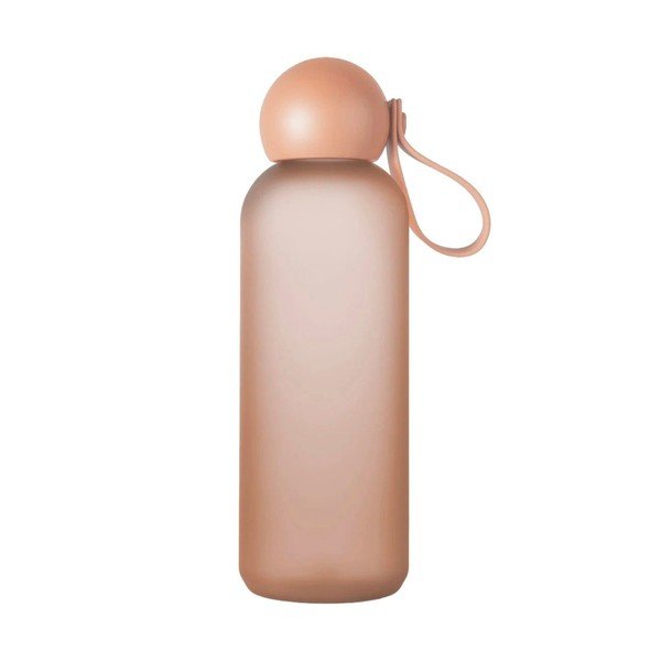 Svetloružová cestovná fľaša z recyklovaného plastu 650 ml Tom – Sagaform