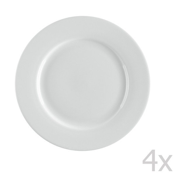 Sada 4 porcelánových dezertných tanierov Sola Lunasol, 21 cm-image-1
