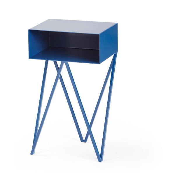 Modrý nočný stolík &New Mini Robot