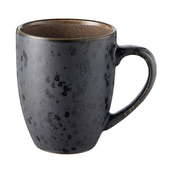 Čierne/tmavomodré keramické hrnčeky v súprave 4 ks 300 ml Gastro Black/Mix – Bitz-image-3