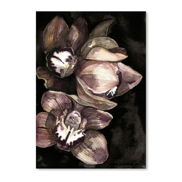 Plagát Rusted Orchid by Claudia Libenberg, 30 x 42 cm
