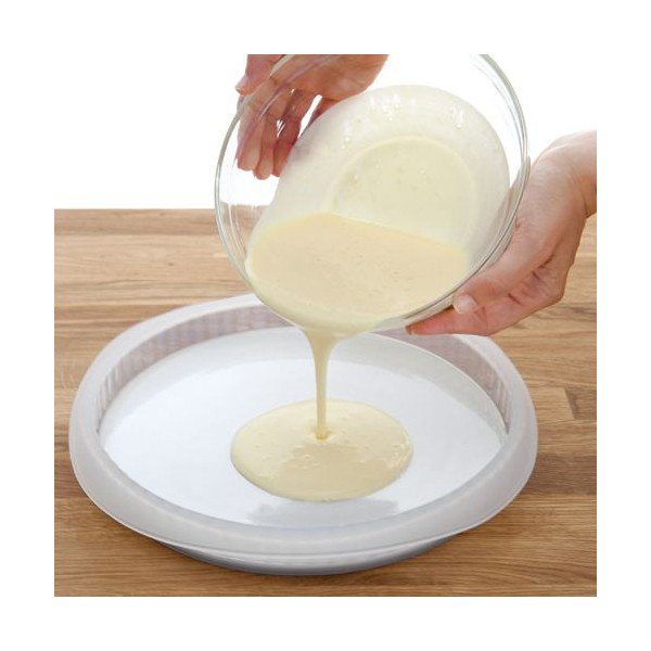 Forma na quiche s keramickým tanierom, priesvitná-image-2