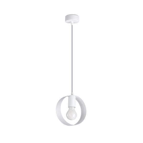 Biele závesné svietidlo ø 18 cm Lammi – Nice Lamps