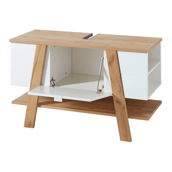 Konzolová skrinka pod umývadlo Germania Novolino, 67 × 111 cm-image-3