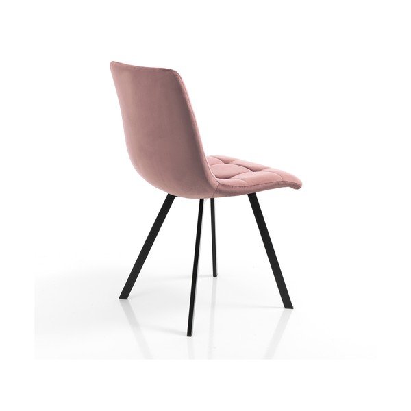 Ružové zamatové jedálenské stoličky v súprave 2 ks Toffee – Tomasucci-image-3