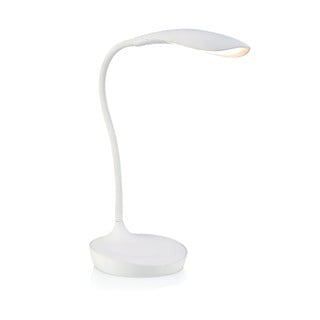 Biela stolová lampička s USB portom Markslöjd Swan