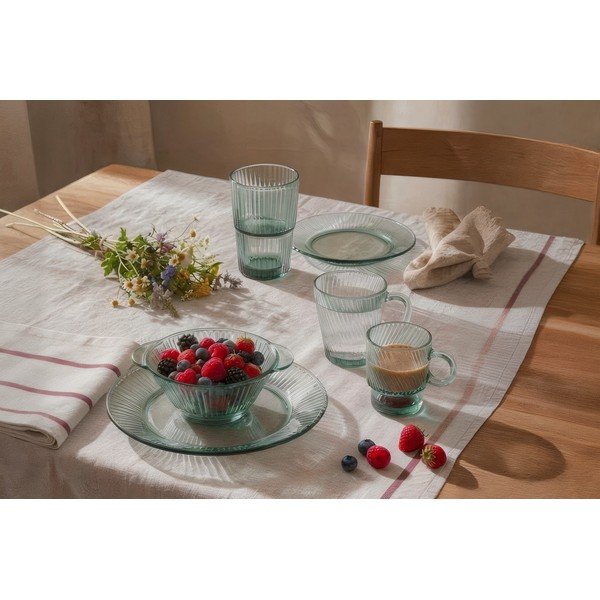 Zelený sklenený hrnček 430 ml Verde – Orion-image-1