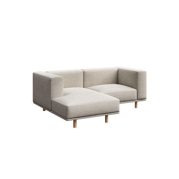 Svetlosivá rohová pohovka (ľavý roh) Kukumo – Ame Yens-image-2