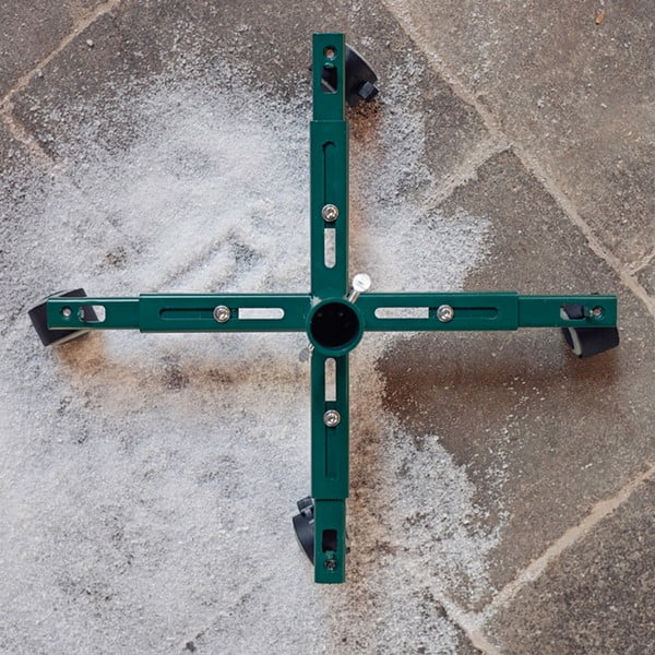 Zelený stojan na vianočný stromček na kolieskach Tree Nest Movable-image-2