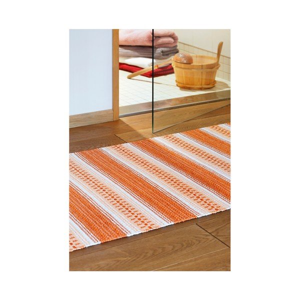 Oranžový behúň vhodný do exteriéru Narma Runö, 70 × 150 cm-image-2