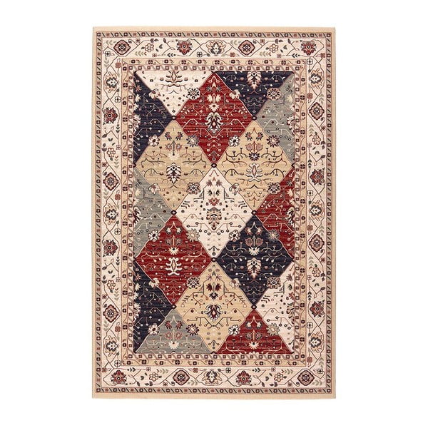 Vlnený koberec Byzan 544 Beige, 140x200 cm