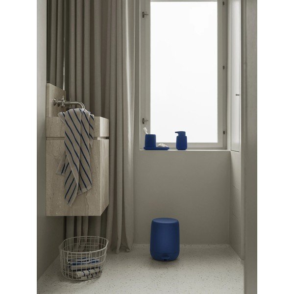 Modrý keramický dávkovač mydla 250 ml Sono – Blomus-image-1