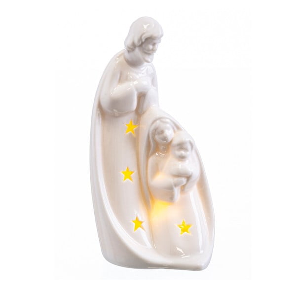 Biela vianočná svetelná dekorácia Birth – Casa Selección
