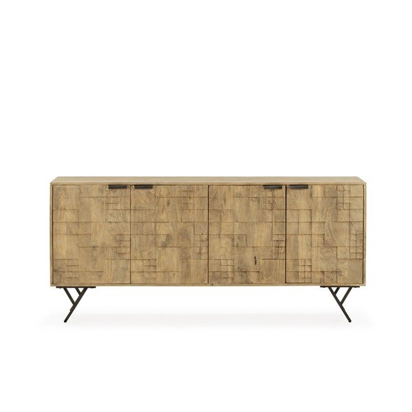 Komoda z mangového dreva v prírodnej farbe 175x78x40 cm Priya – MOME-image-3