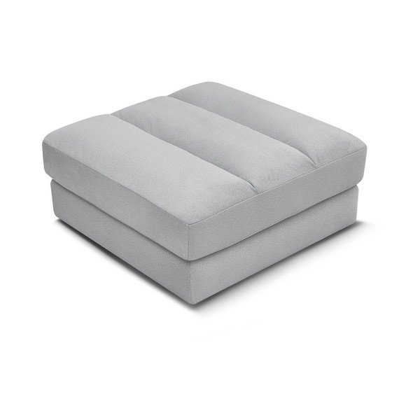 Svetlosivá zamatová podnožka Sierra – Bobochic Paris-image-4