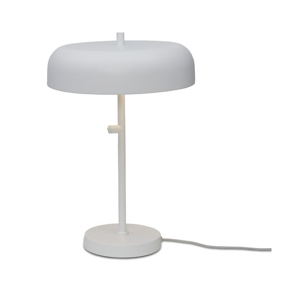 Biela stolová lampa s kovovým tienidlom (výška  45 cm) Porto L – it's about RoMi