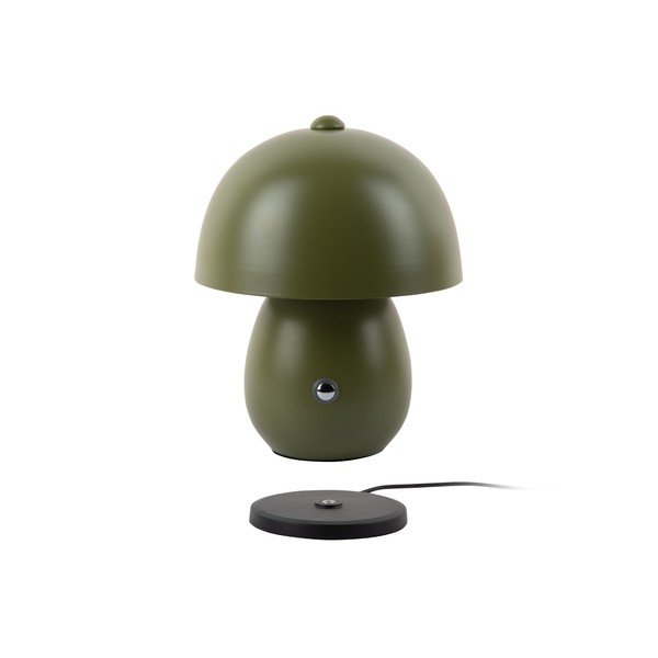 Tmavozelená LED stolová lampa s kovovým tienidlom (výška 18 cm) Mono LED – Leitmotiv-image-1