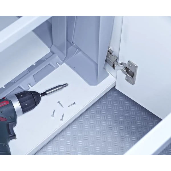 Plastový odpadkový kôš na triedený odpad/vstavaný 18 + 12 + 12 + 8 l City - Elletipi-image-3