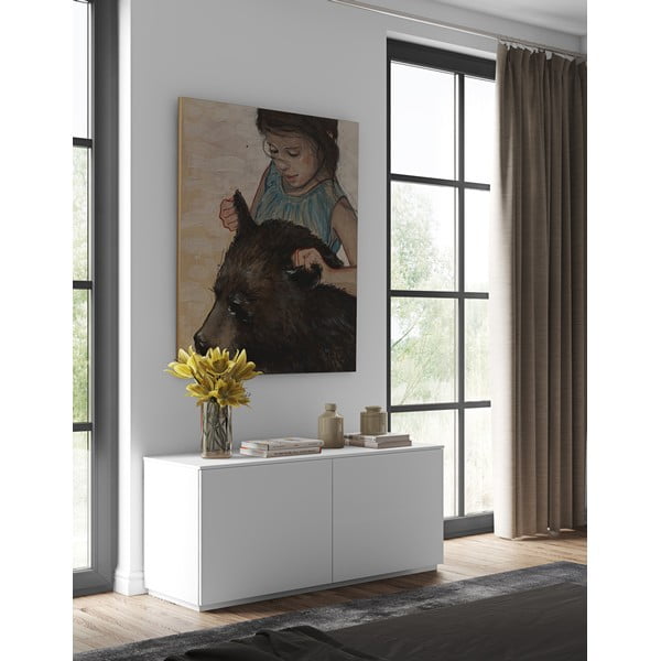 Biela komoda TemaHome Join-image-1