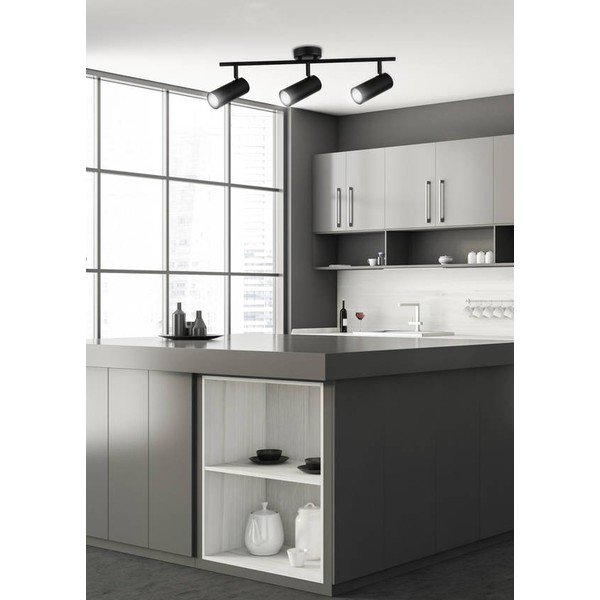 Čierne kovové bodové svietidlo 9x56 cm Colly – Candellux Lighting-image-1