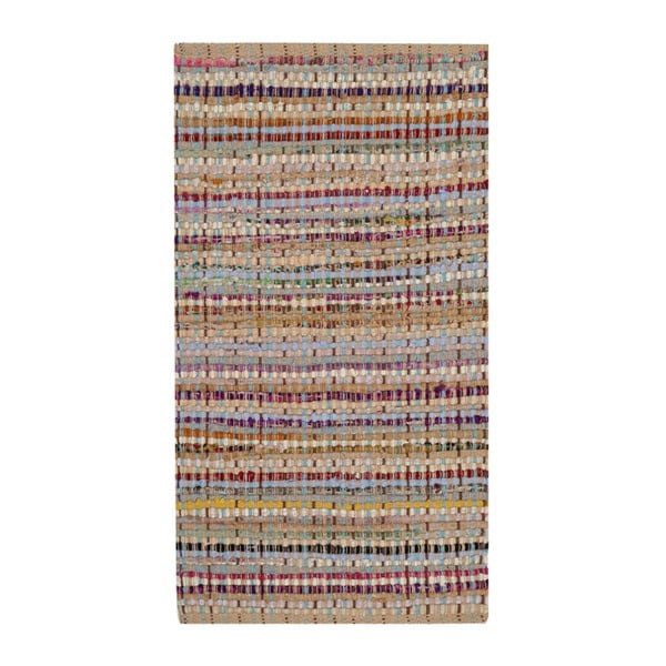 Ručne tkaný bavlnený koberec Webtappeti Alma, 50 x 110 cm