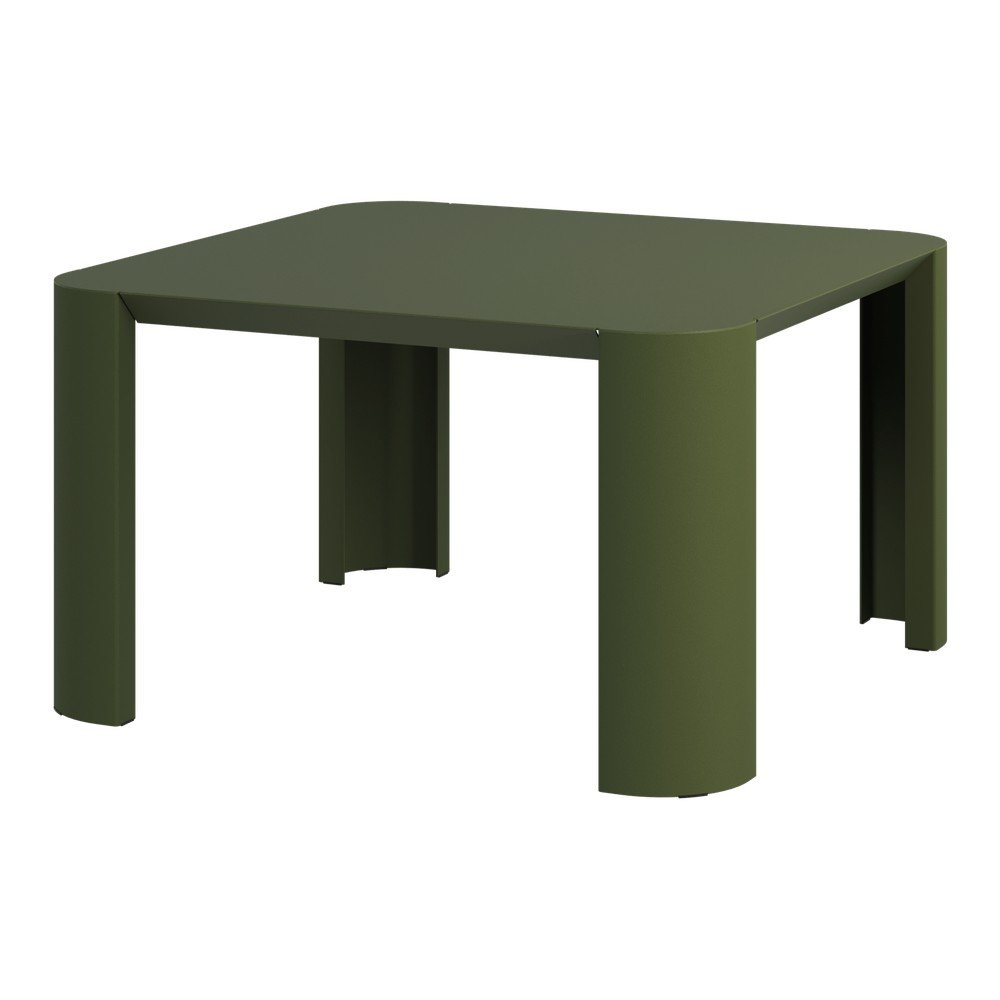 E-shop Kovový Záhradný konferenčný stolík 65x65 cm Fli – noo.ma